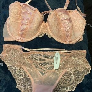 Adore me bra and panty set